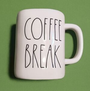 Rae Dunn COFFEE BREAK mug